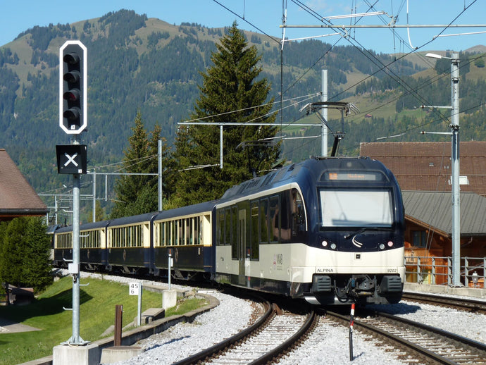 Visite de la ligne Montreux Oberland Bernois