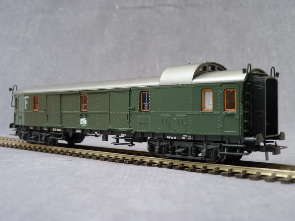 Roco ho 4204f wagon de service fourgon chariot bagage boite a tonnerre db 114339 - Collection