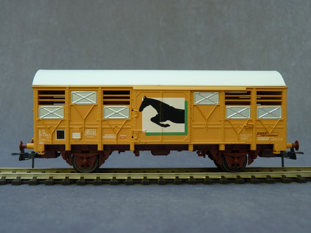 Wagon HO R.M.A. à Coke SNCF – Monté, Avec Boîte D'origine Et Notice – Occasion