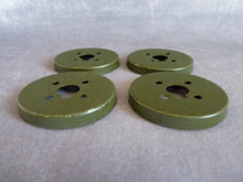 Charger l'image dans la galerie, Meccano 137  lot de 4 boudins de roues kakis