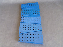 Charger l'image dans la galerie, Meccano 54 lot de 5 plaques secteur à rebords