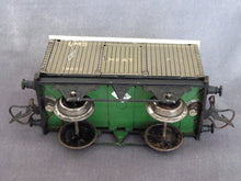 Charger l'image dans la galerie, HORNBY anglais Wagon couvert "MEAT" du LMS transport de viande (1936) (0 vintage)