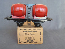 Charger l'image dans la galerie, HORNBY - Wagon foudre double (circa 1950) (0 vintage)