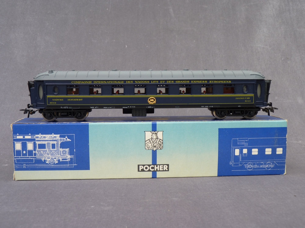 DD199 ALTAYA TRAIN Ho Voiture restaurant CIWL Dining car Ristorante EUR