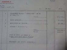 Charger l'image dans la galerie, SCHNEIDER- Téléviseur noir et blanc de 1958 (vintage)