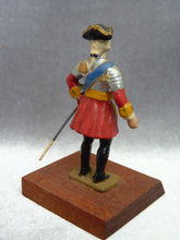 Charger l'image dans la galerie, Louis XV figurine en plomb sur socle bois