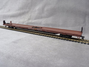 ATHEARN - 2001 - 2.98 - TRAILER TRAIN 85 FT Flat Car ( wagon pour semi-remorques)