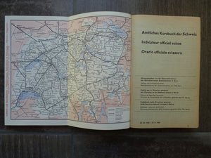 Amtliches Kursbuch - Indicateur officiel - Horaires des trains suisses 1965/66-1974-1977