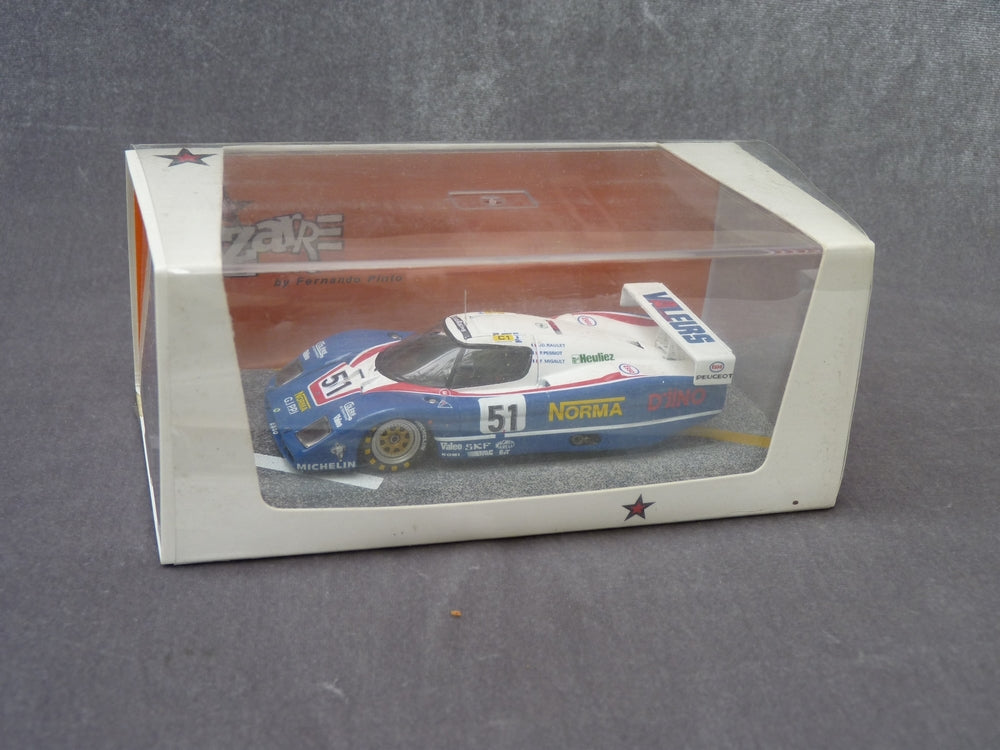 BIZARRE BZ392 - WM PEUGEOT P86 Turbo N°51 LM 1987 – Antique MarcBea