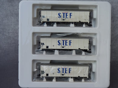 BRAWA 2040.3 - Coffret 3 wagons réfrigérants STEF de la SNCF - Ep III