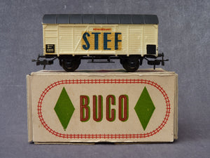 BUCO 52/34 - Rare wagon réfrigérant STEF ( HO vintage)