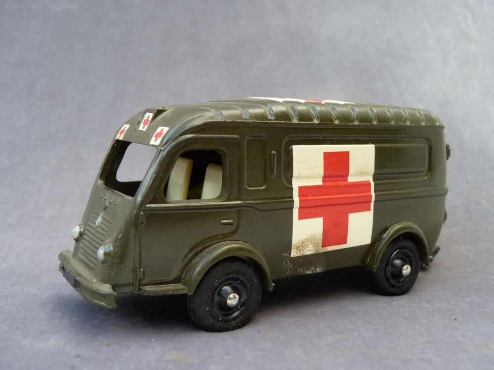Micro-camion C.I.J. Renault 1000 Kg Ambulance Municipale 1955 - Boîte D'origine échelle 1/45