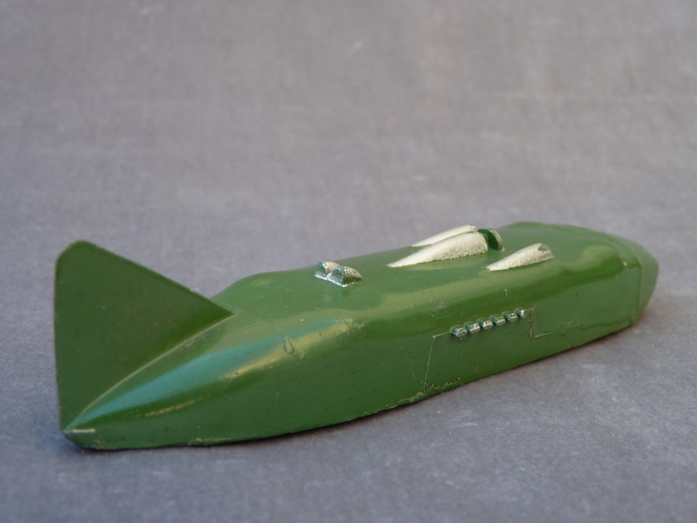 Voiture Dinky Toys 23S - Thunderbolt Streamlined Record Racing Car - Échelle 1:43 - État A