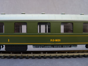FRANCE TRAINS 290 - Voiture OCEM de Ière classe type A8 du PO MIDI