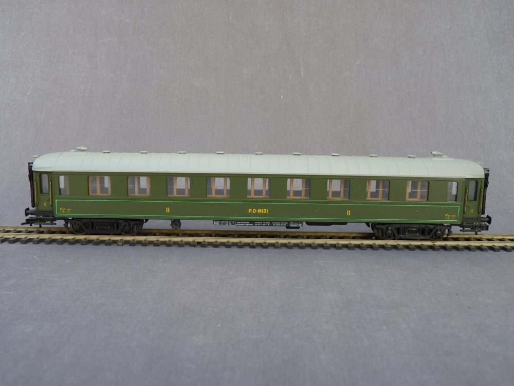 FRANCE TRAINS 291 - Voiture OCEM de IIème classe type B9yfi du PO MIDI
