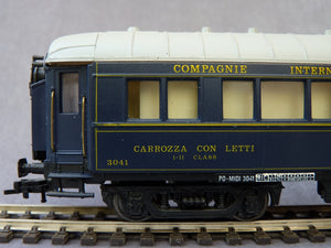 FRANCE TRAINS 310 - Rare voiture lits type Z N°3041 de la CIWL affectée au PO MIDI