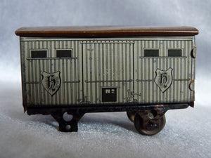 HESS - Penny Toy - Wagon couvert pour train "de plancher"