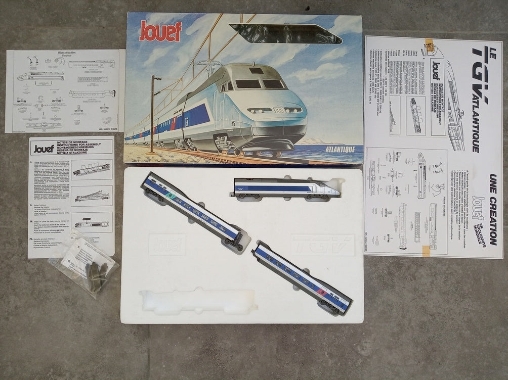 JOUEF 7400 - TGV Atlantique (Coffret incomplet) – Antique MarcBea