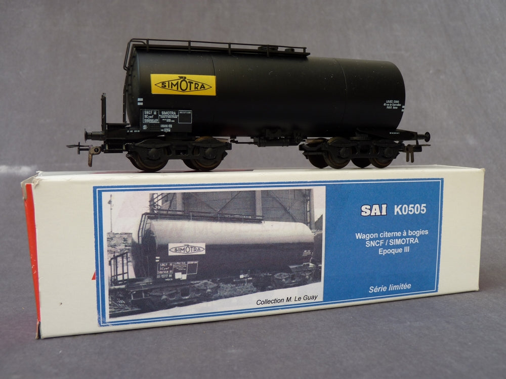 Wagon citerne SIMOTRA SNCF EpIII BRAWA Wagon citerne SIMOTRA SNCF EpIII BRAWA