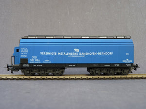 LILIPUT 239 12 - Wagon alumine Vereinigte Metallwerke Ranshofen Berndorf bleu ÖBB