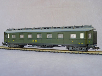 LILIPUT 295 F II - Voiture de IIème classe type B7 yfi du PO MIDI