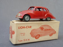 Charger l&#39;image dans la galerie, LION CAR - D.K.W. (vintage 1960)