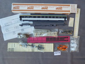 MOUGEL 1017 - Kit voiture Corail 1ère/2ème cl type Vu A4 B6 à compartiments SNCF