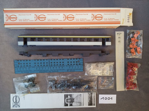 MOUGEL CEMP  1001 - Kit voiture Corail 1ère classe type Vtu A10 rtu de la SNCF