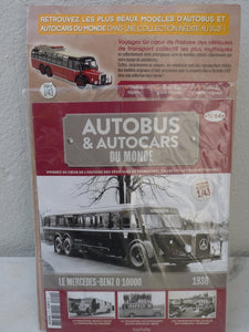 MERCEDES BENZ 0 10000 - autocar de 1938 - Hachette N°4 -
