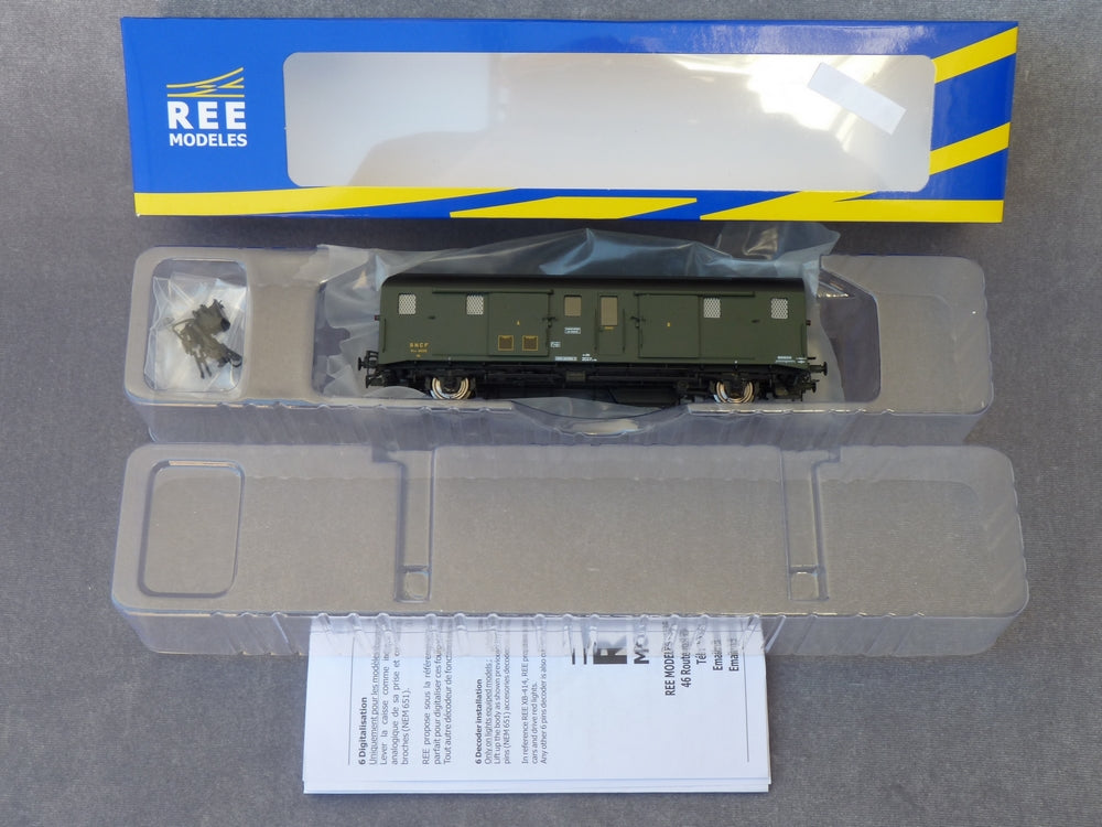 REE MODELES VB-340 Fourgon DEV 52 SNCF Ep III – Antique MarcBea