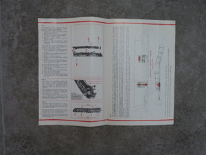 RIVAROSSI 1254 - Notice pour locomotive "Big Boy" UNION PACIFIC