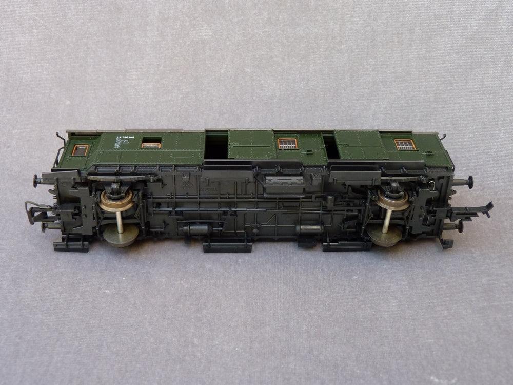 Roco 45528, Voiture Voyageurs 2ème Classe + Fourgon Vert ÖBB, Neuf
