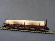 Charger l&#39;image dans la galerie, ROCO 66673 - Wagon plat UIC type JQhry de la SNCF EpIII