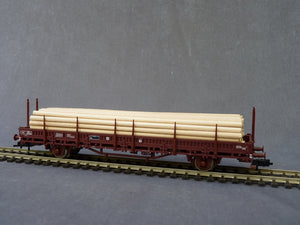 ROCO 66673 - Wagon plat UIC type JQhry de la SNCF EpIII
