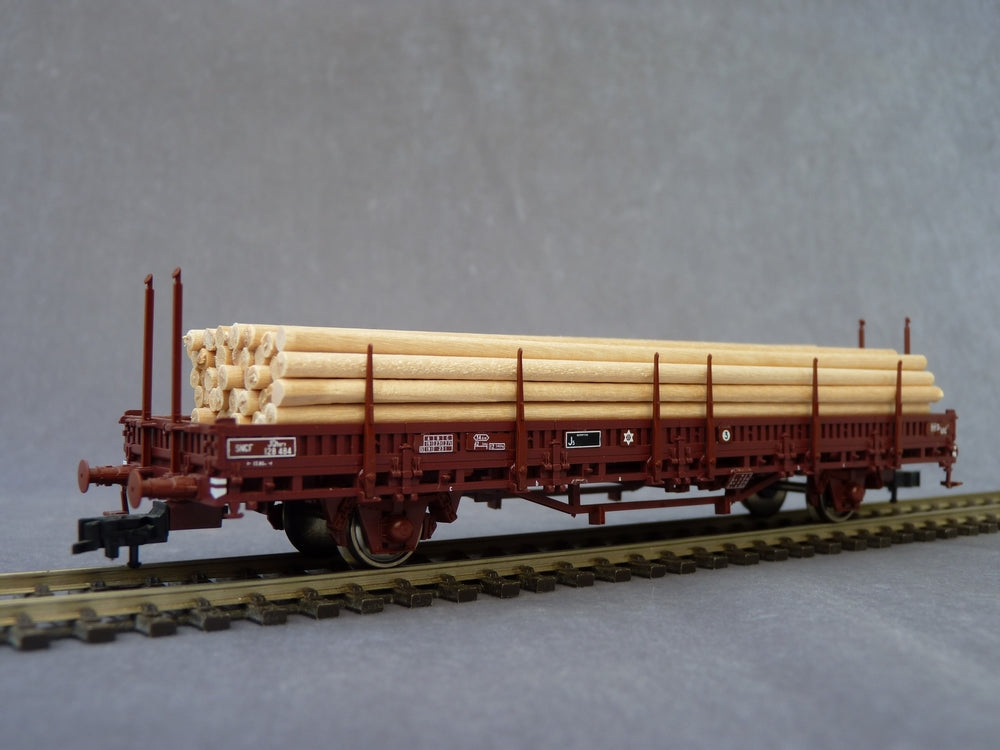 ROCO 66673 - Wagon plat UIC type JQhry de la SNCF EpIII