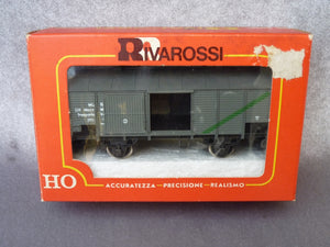RIVAROSSI 2011 - Wagon couvert (à vin) - Carro coperto - serie Mva - FS (HO vintage)