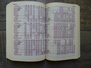 Suisse Indicateur officiel horaire des Autobus 1989 à 1991