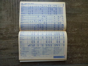 Suisse Indicateur officiel (Horaires de trains internationaux): Etranger 1989 et 1990