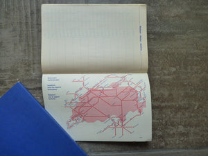 Suisse Indicateur officiel (Horaires de trains internationaux): Etranger 1989 et 1990