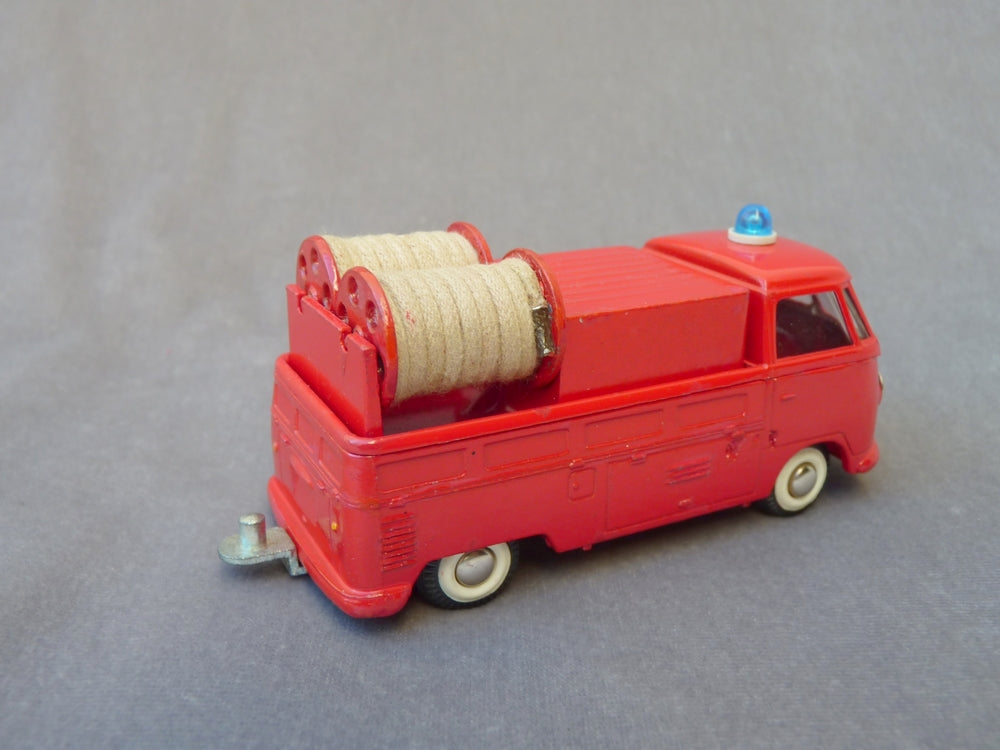 Jouet Ancien Tekno Pompiers Falk 1950 - Camion De Pompier Vintage - Collection