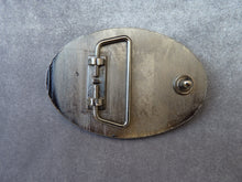 Charger l'image dans la galerie, Boucle de ceinturon américaine ferroviaire émaillée loco vapeur 440