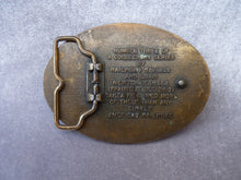 Charger l'image dans la galerie, Boucle de ceinturon américaine ferroviaire RAILROAD SAVINGS loco vapeur "Prairies Series"