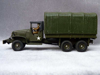 DINKY TOYS FRANCE 809 - GMC CCKW353 camion bâché 6X6