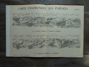 Chemins de fer d'Orléans et du Midi - Volume 3 "Pyrénées" de "Le tour de France " 1906