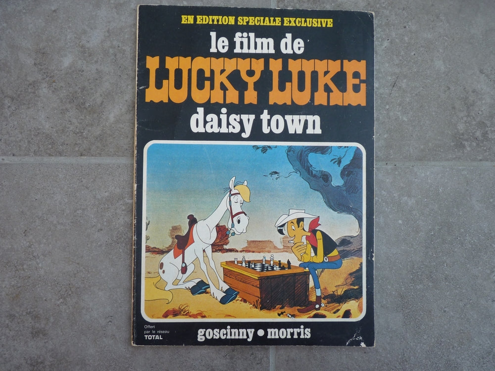 Lucky Luke - Le film de Lucky Luke daisy town - Album publicitaire TOTAL