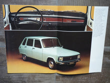 Charger l&#39;image dans la galerie, RENAULT 6 TL - RENAULT 6 850 - Catalogue (vintage)