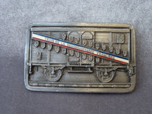 Charger l'image dans la galerie, Boucle de ceinturon américaine ferroviaire émaillée "Train de la reconnaissance française"