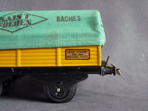 HORNBY  wagon bâché SAINT FRERES  SNCF (0 vintage)