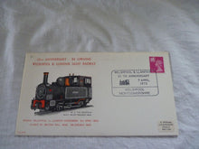 Charger l&#39;image dans la galerie, Enveloppe ferroviaire 1er jour - First day cover - 10 th Anniversary Welshpool Llanfair Railway