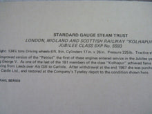 Charger l&#39;image dans la galerie, Enveloppe ferroviaire 1er jour Standard Gauge Steam Trust Special 13 may 1973